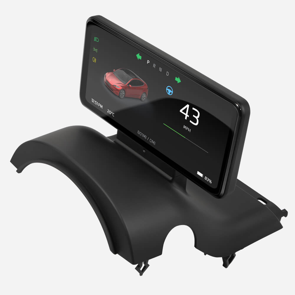 Hansshow Tesla Model 3/Y/3 Highland F63 Dashboard Display with Advanced Features
