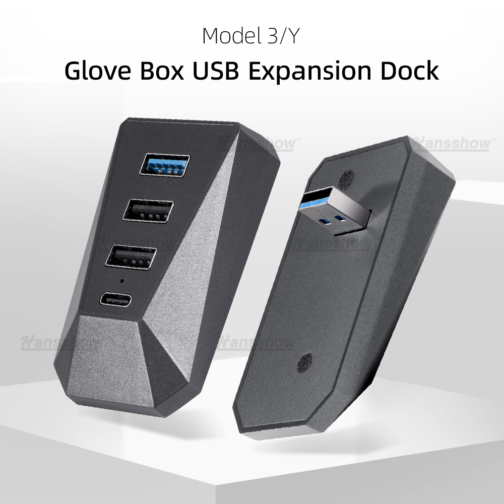 Tesla Model 3/Y Glove Box Multi-Function Expansion Dock