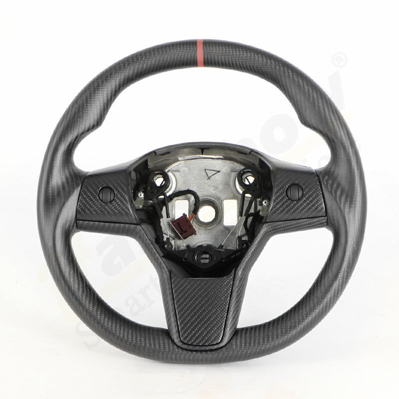 Model 3 Y full carbon fiber steering wheel