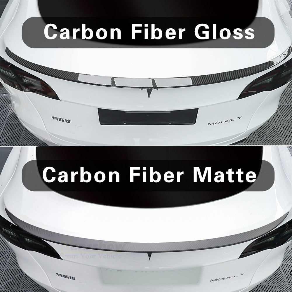 Gloss and matte carbon fiber spiler