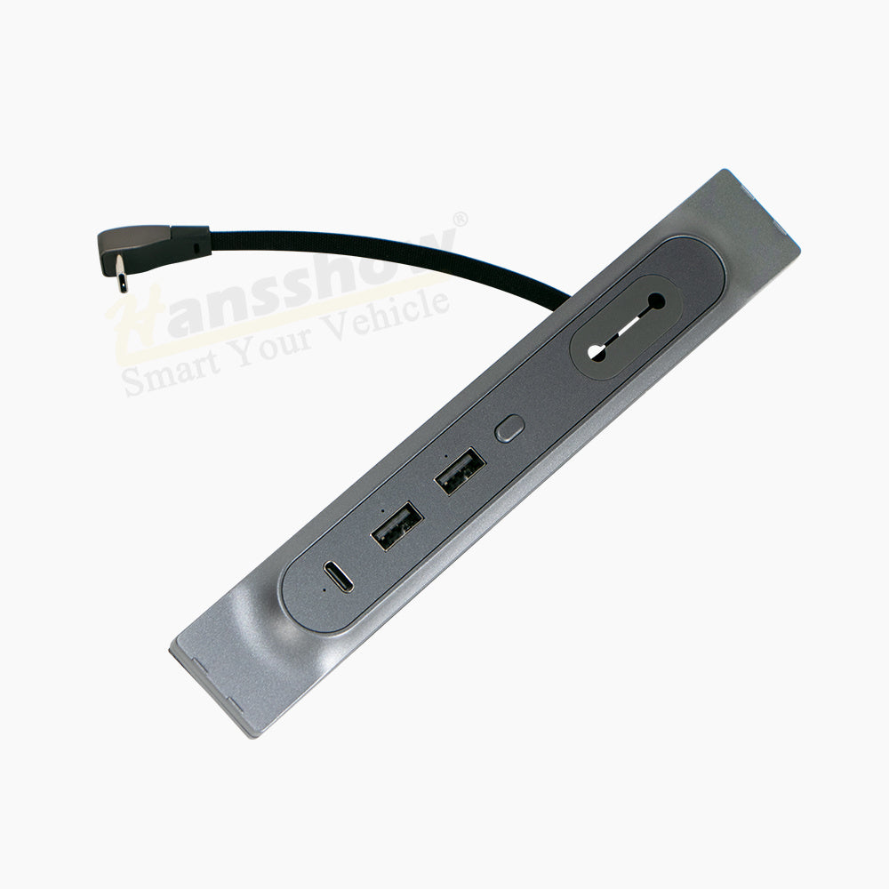 Model 3/Y Center Console Multi-port USB Charging Hub Hansshow