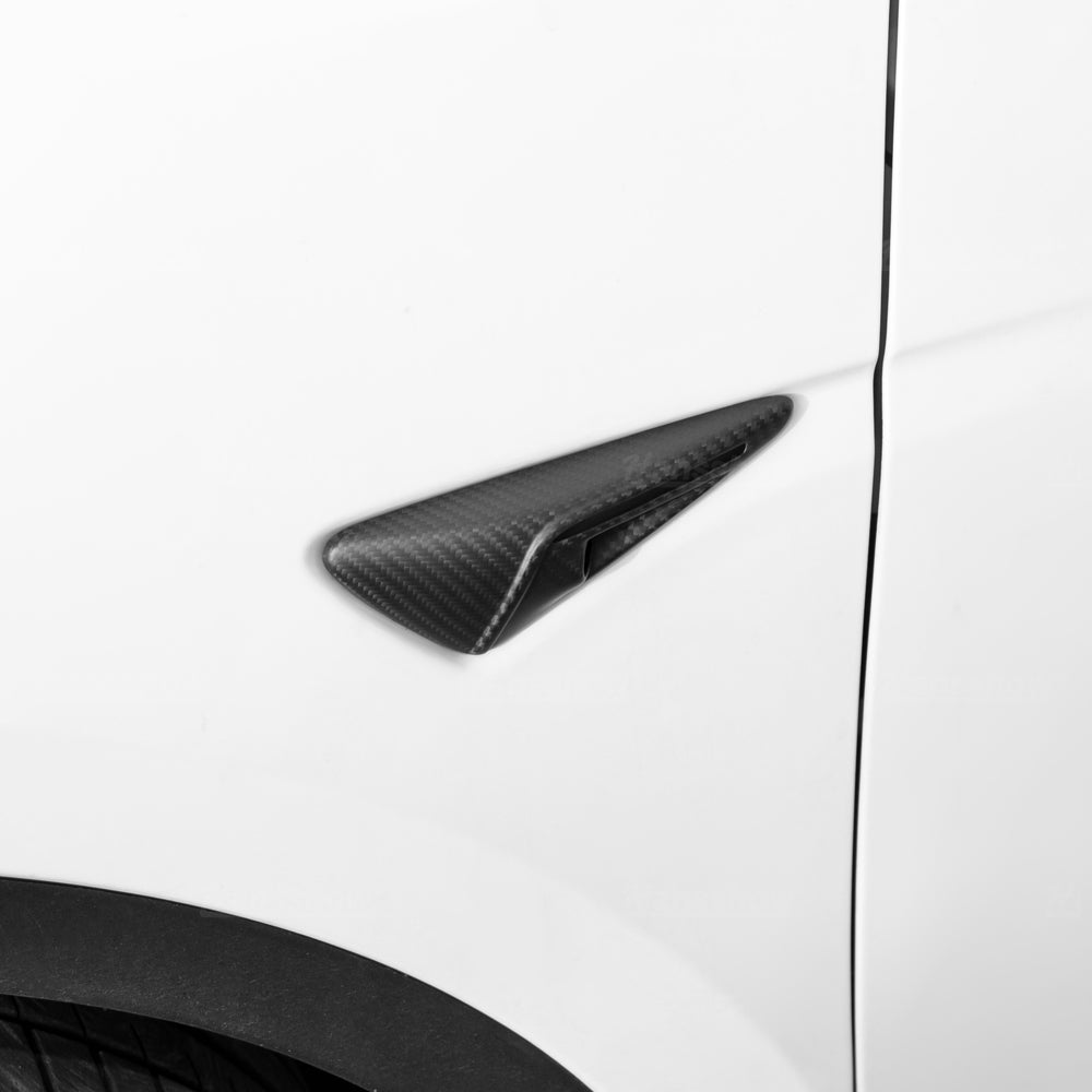 Hansshow Model 3 Highland Leaf Camera Carbon Fiber Full Coverage Sticker Kit For Tesla