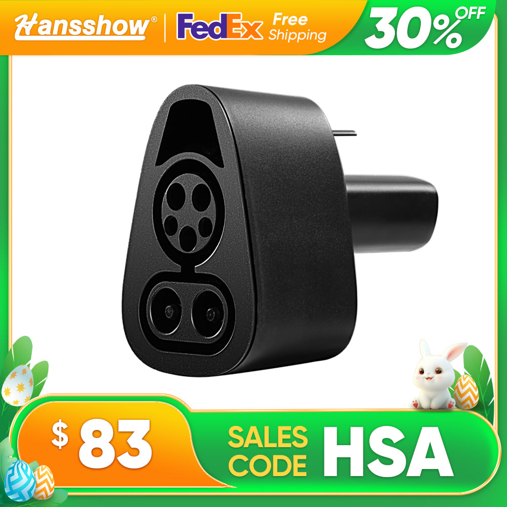 Hansshow Tesla CCS1-Adapter CCS Combo 1-Adapter für Tesla-Modell S3XY