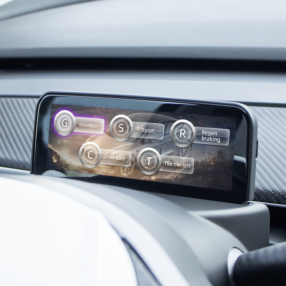Aroham For Tesla Model 3 Y Digital Performance LCD Android Car Instrum