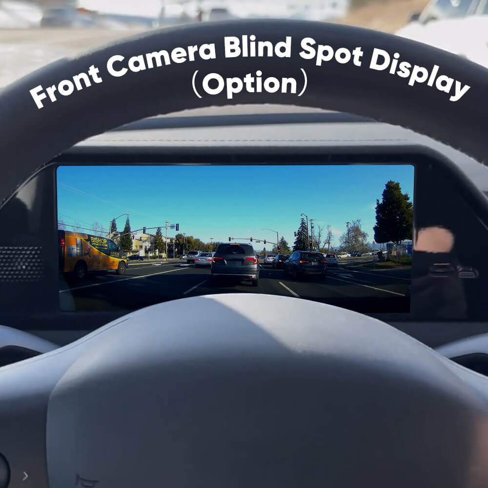 Hansshow FY9 Carplay Dashboard Screen for Tesla Model 3/Y: Enhanced Safety & Luxury Accessories Upgrade