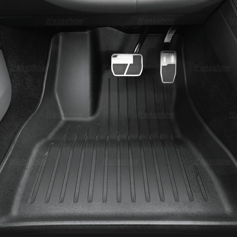 Hansshow Tesla Model 3 Highland Fußmatten-Set mit individueller Passform – verbesserter Schutz und Haltbarkeit