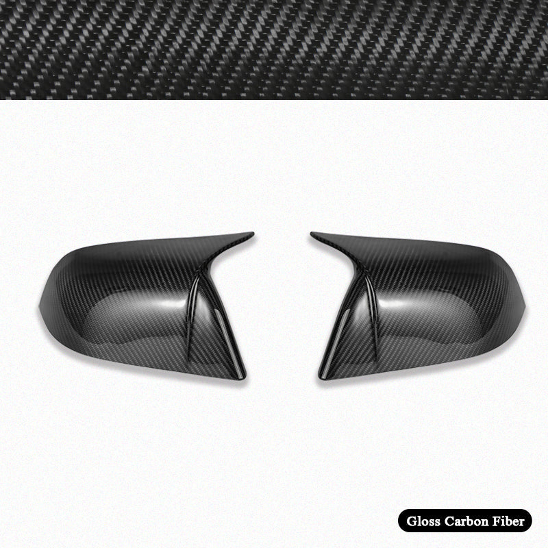 Model Y/3 Real Carbon Fiber Rearview Mirror Cover