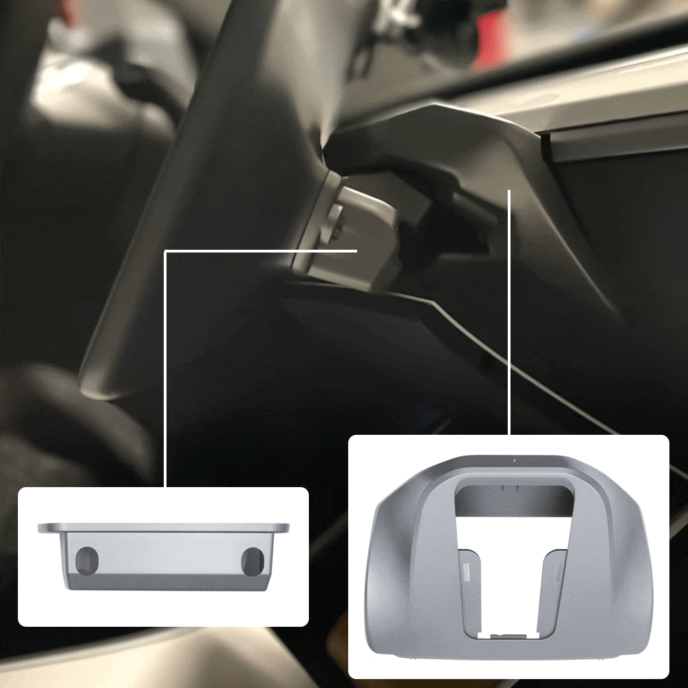 Hansshow Model 3 and Model Y Console Screen Rotating Swivel Kit