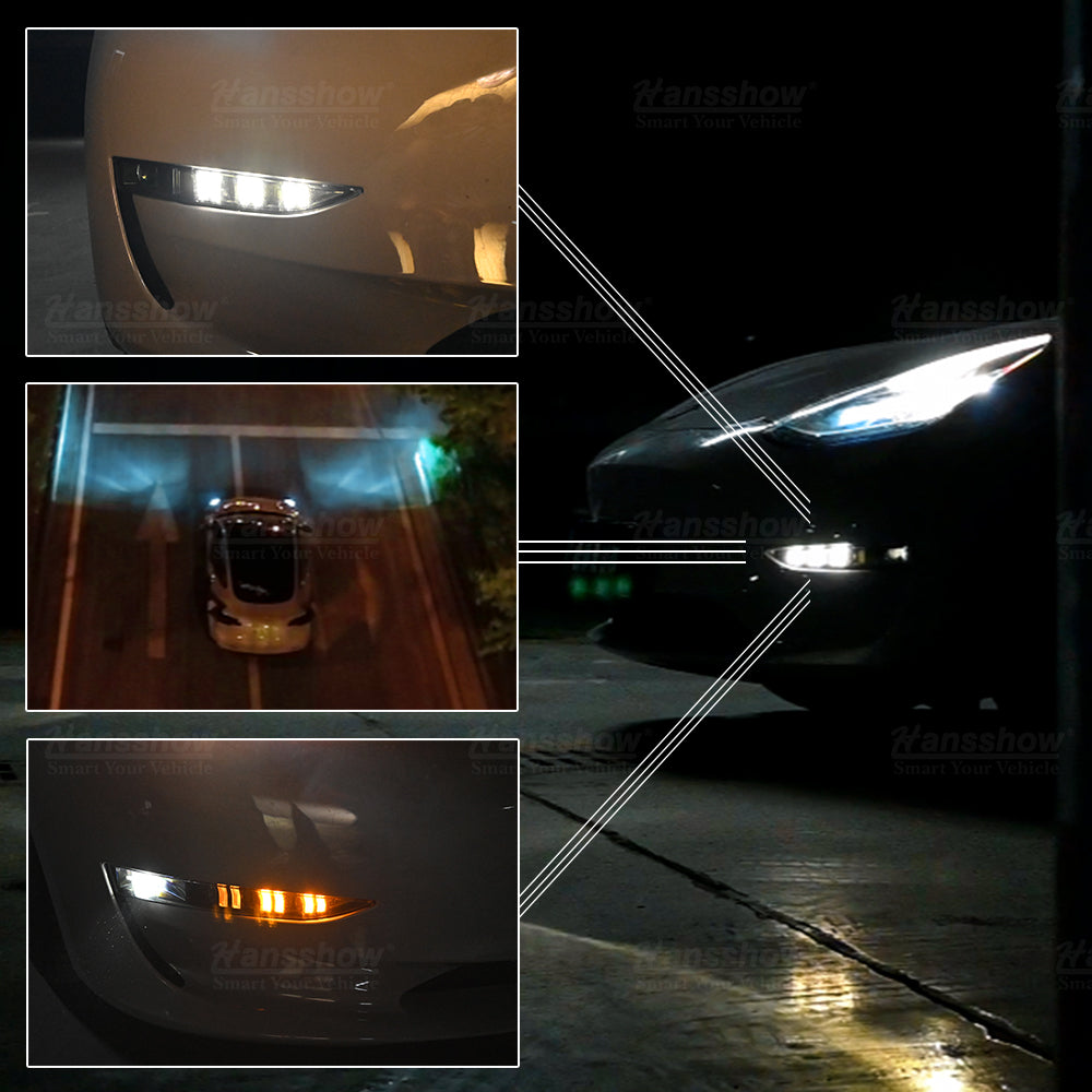 Modelo 3/Y Luz antiniebla delantera LED con asistencia de giro