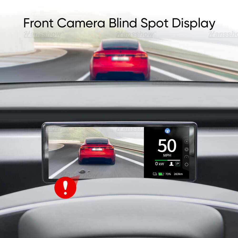 Tesla Model 3 Highland F68-C Plus Carplay Dashboard Instrument Cluster Display With Camera