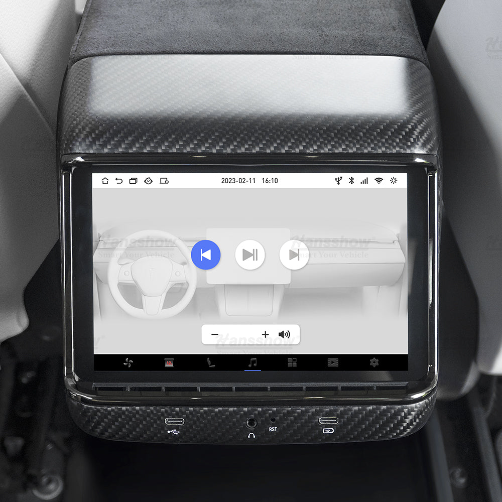 Tesla Model 3/Y H72 Rear Carplay Touch Screen