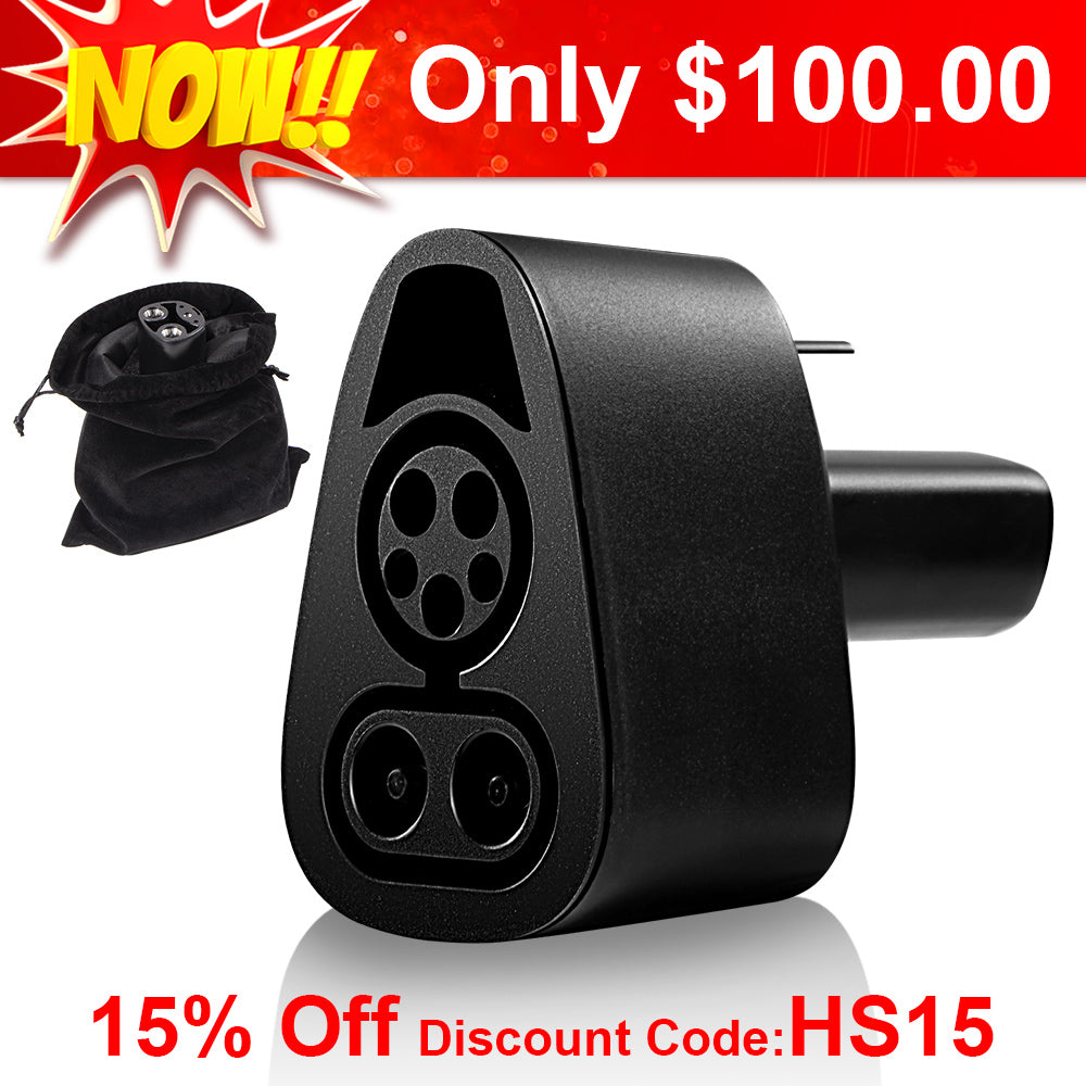 Hansshow CCS Combo 1 Adapter USA Tesla DC Fast Charging -Only For Tesla Model S3XY Owners