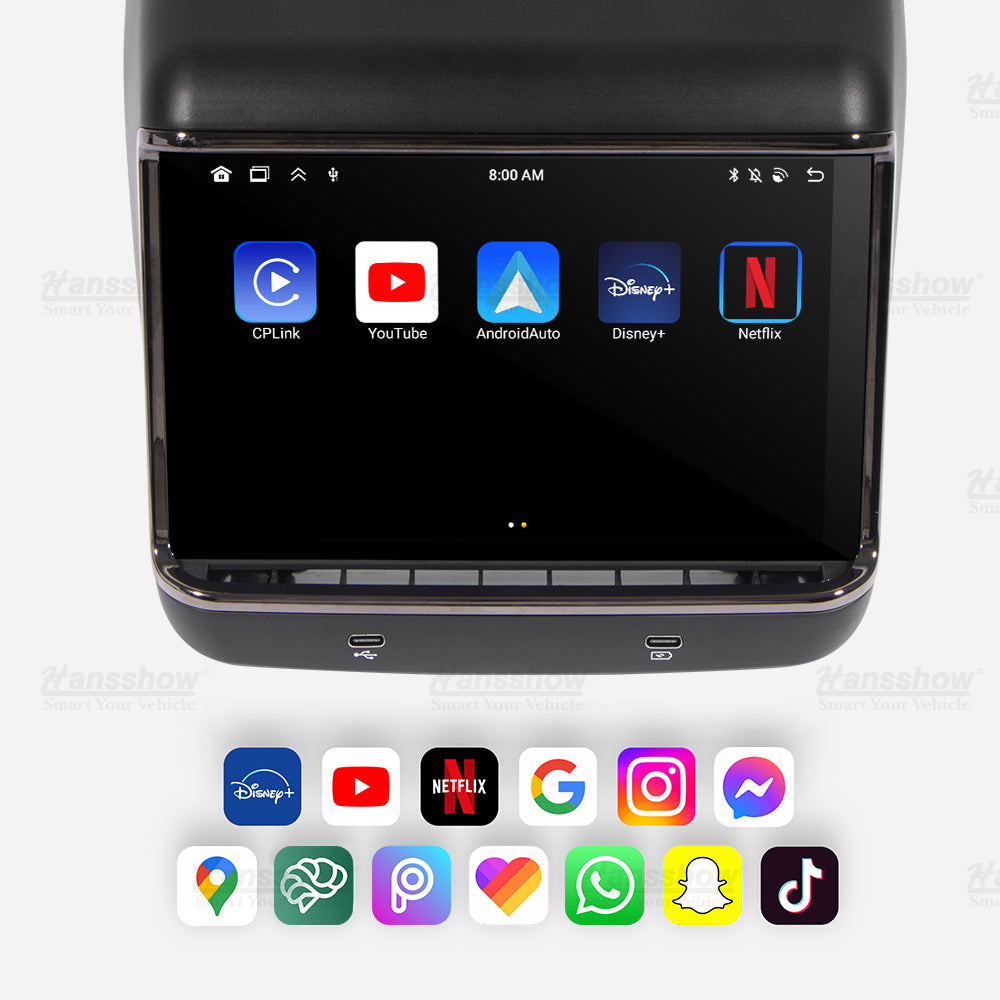 Tesla Model 3 / Y bak Android Entertainment berøringsskjerm H72