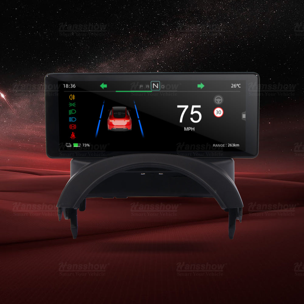 Tesla modell 3/Y F68 Carplay Dashboard berøringsskjerm 6.86"