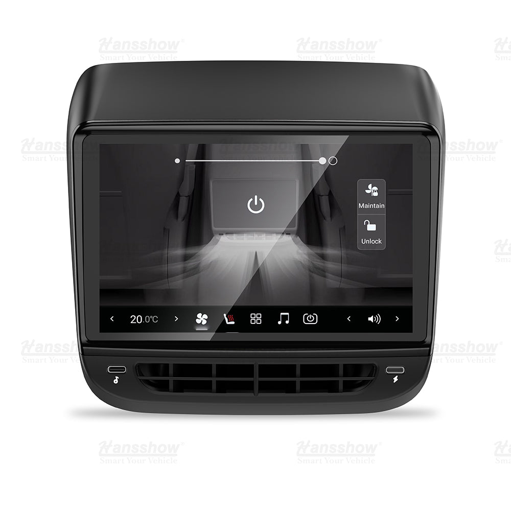 Hansshow Model 3/Y H7 Plus 후면 터치 스크린 Carplay 자동 디스플레이(Android 13 시스템)
