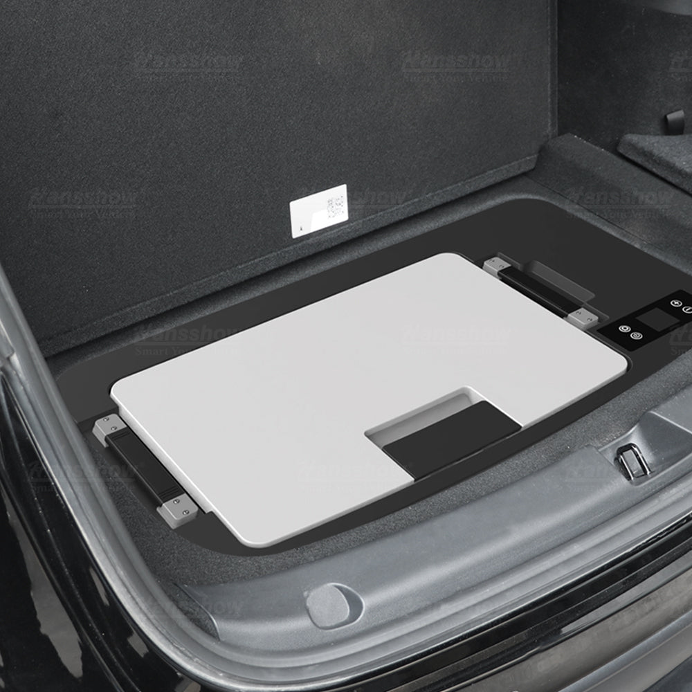 Tesla Model Y Kühlschrank Tragbarer Kühlschrank unter dem Kofferraum mit Gefrierfach
