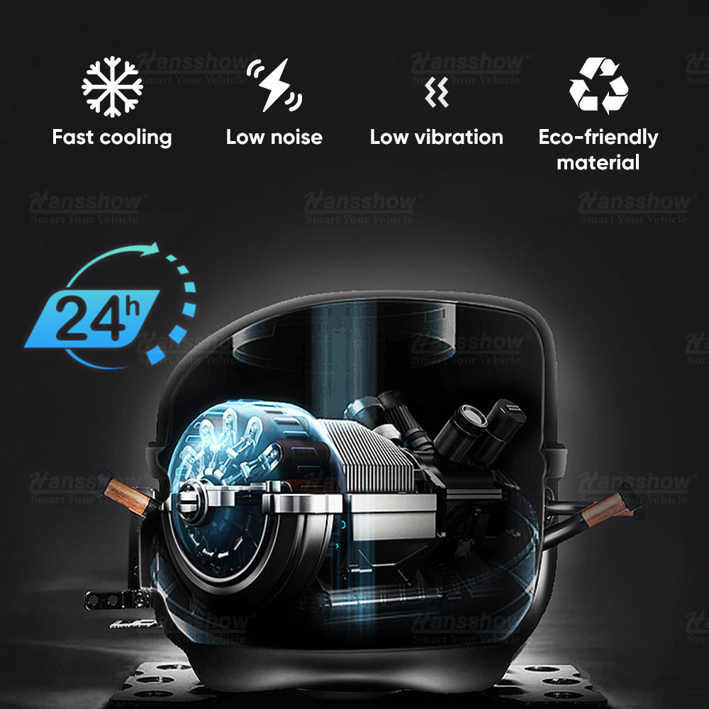 Tesla Model Y Kühlschrank 35L Kofferraumkühlschrank mit App-Steuerung 