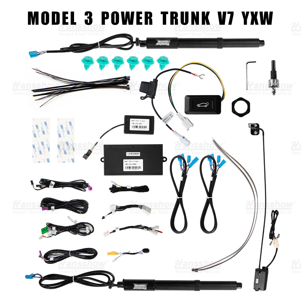 Model 3 Power Trunk and Frunk