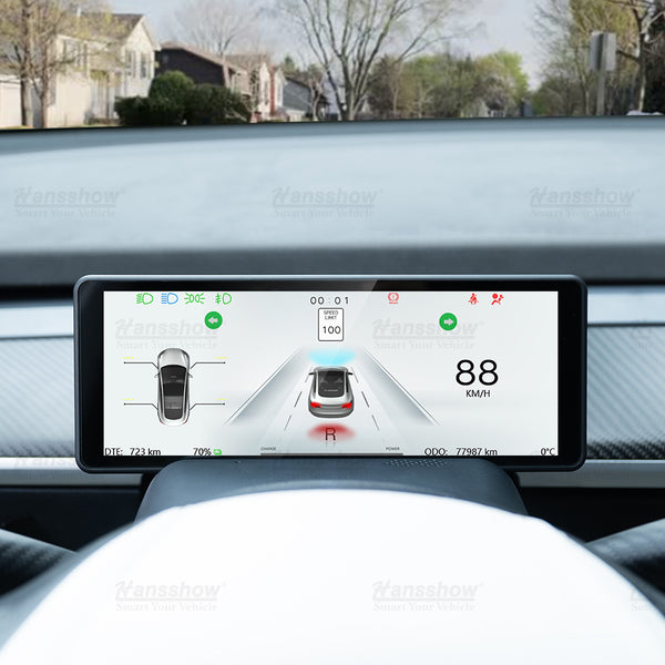 F68 High-Performance Dashboard Display for Tesla Model 3/Y - Carplay  Enabled, 6.86 HD Screen - Tes Studio – Tes studio