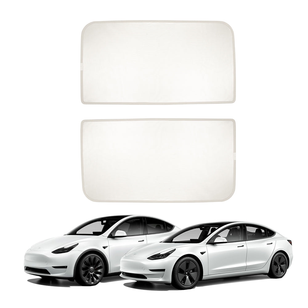 Tesla Model 3 | Model 3 Refresh Sunshade Set of 2, UV Rays Protection Heat Insulation