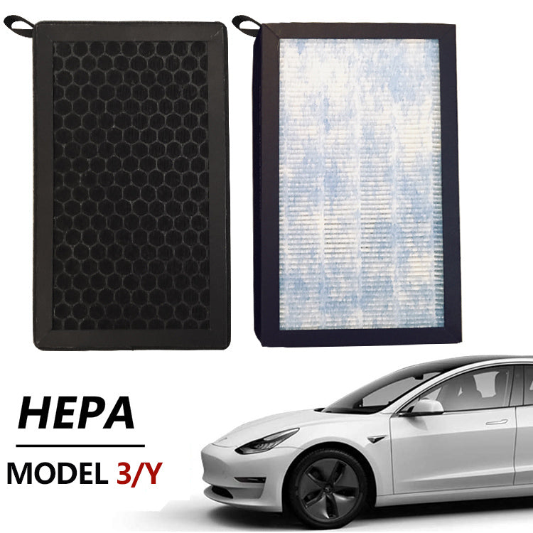 Model 3/Y interior HEPA cabin air conditioning filter(2pc/set)