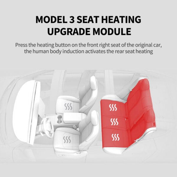 Model 3 SR Calefacción del asiento trasero