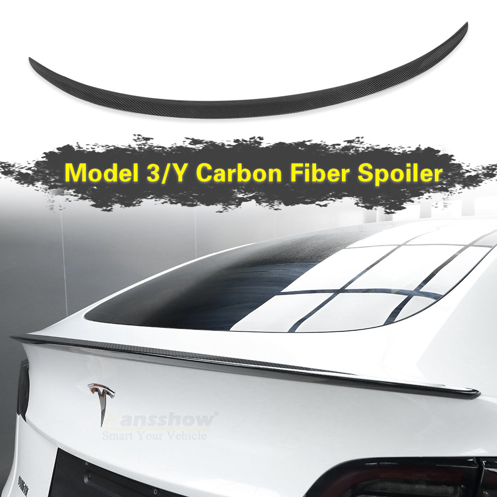 Model 3/Y Real Carbon Fiber Spoiler