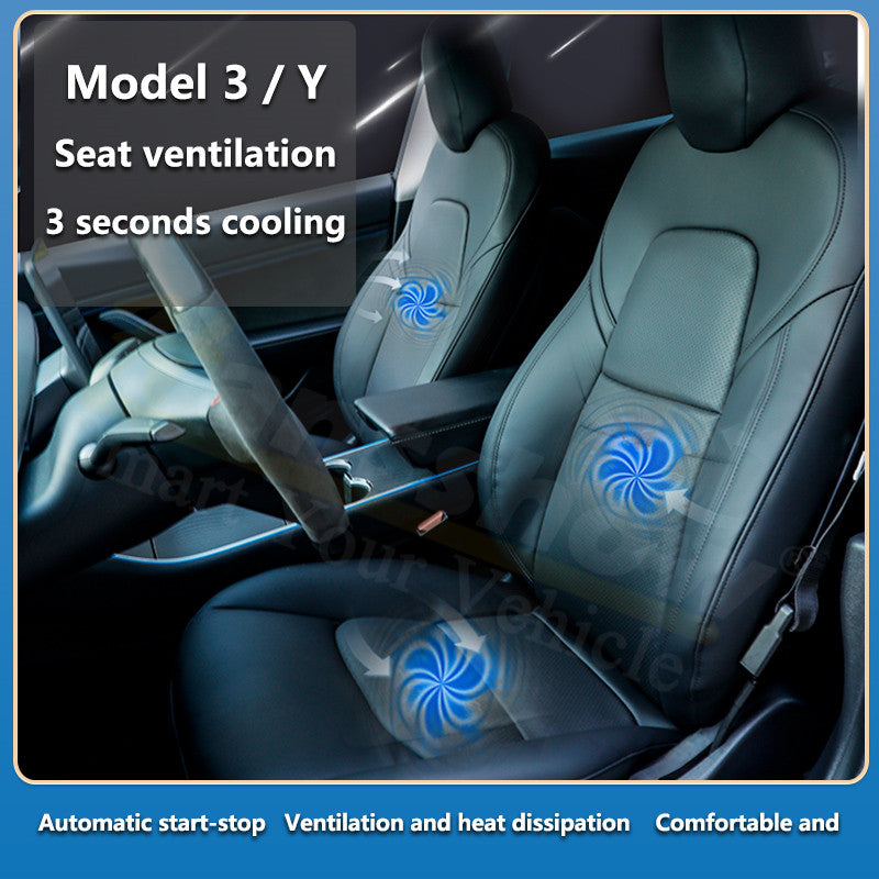 Model 3/Y Seat Ventilation Cooling Cushion | Hansshow