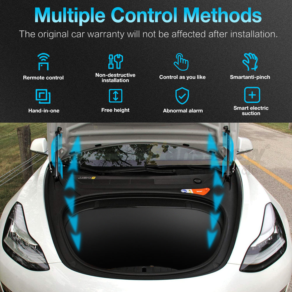 Waterproof Electronic Tailgate Power Frunk Car Modified Automatic Lifting  For Tesla Model 3 Y S X APP Control Car Accsesories