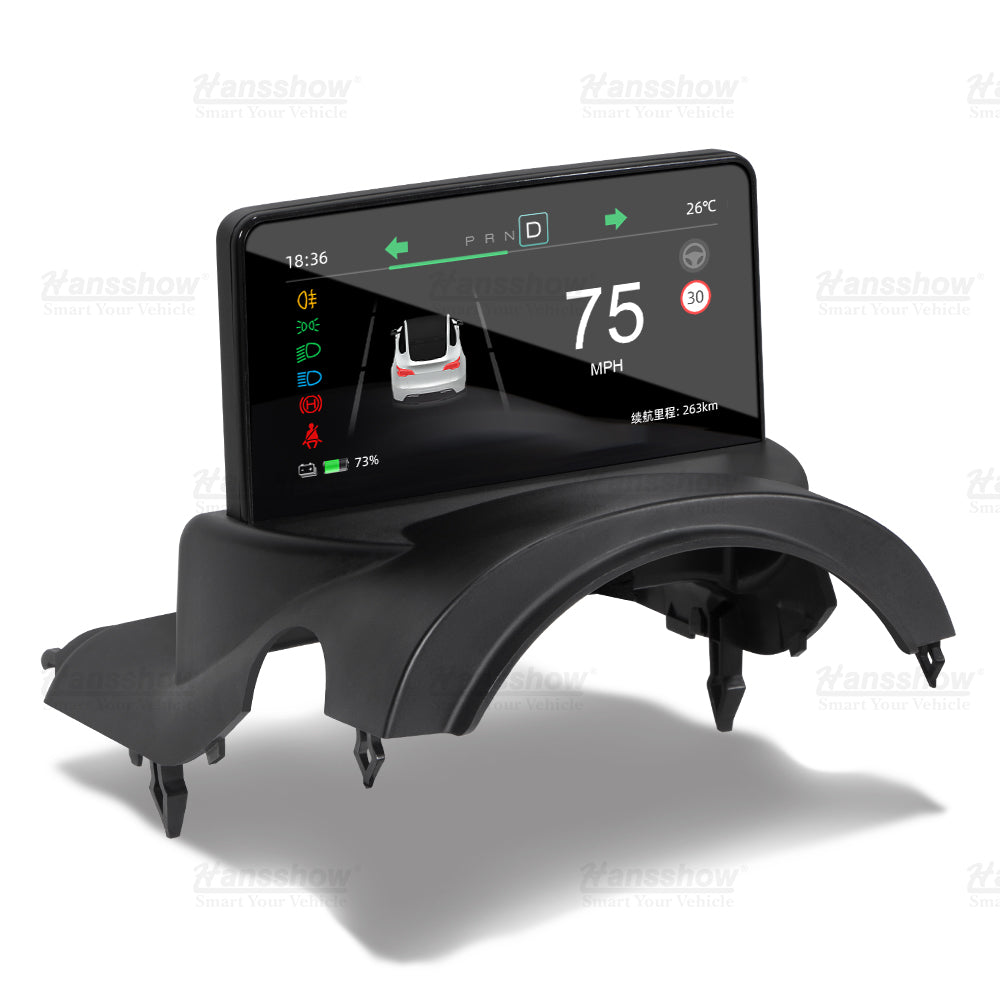 Hansshow Model 3/Y 5.16-inch Mini Dashboard Screen Display