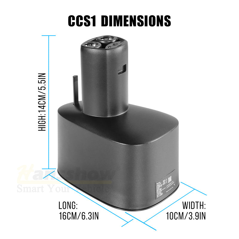 Hansshow Tesla CCS1-Adapter CCS Combo 1-Adapter für Tesla-Modell S3XY
