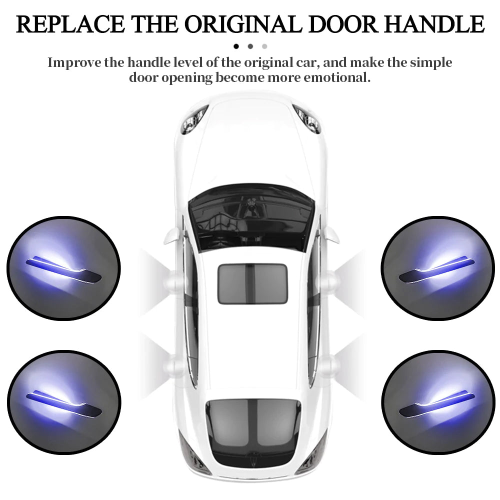 Model 3/Y Automatisk tilstedeværende dørhåndtag (4 døre) - V3